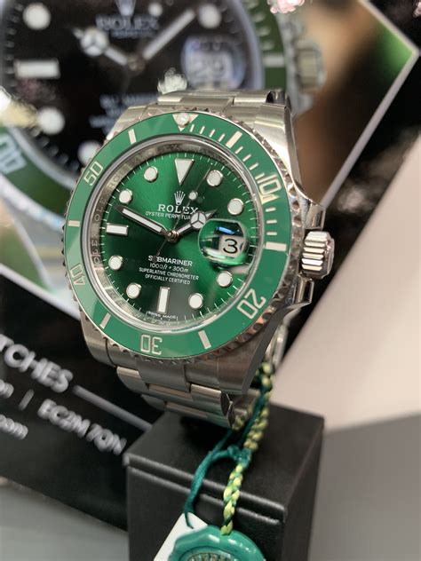 quadrante rolex submariner hulk|rolex hulk submariner green.